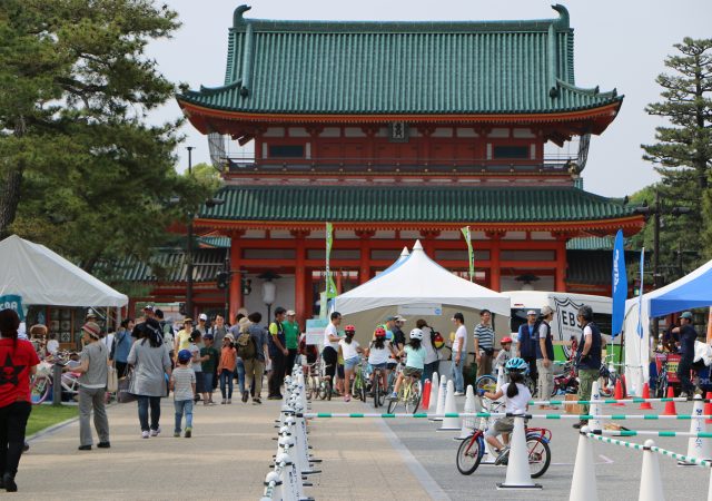 平安神宮目の前という京都らしさあふれるロケーション